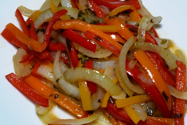 Sweet & Sour Red Pepper & Onion